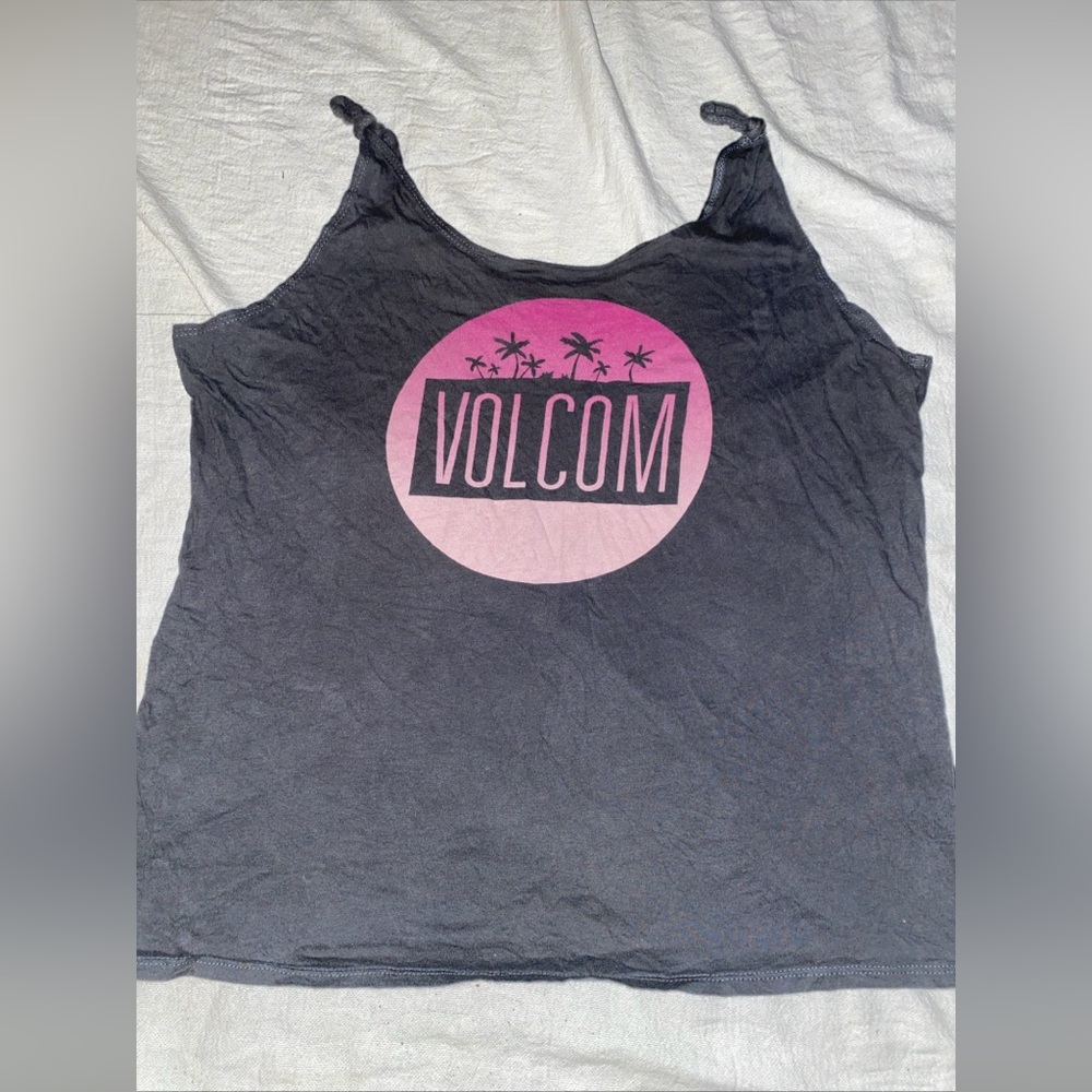 Volcom Tank Top That Someone Made Out Of A T Shirt